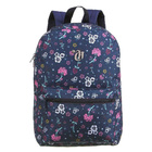 Mochila Escolar E Casual Feminina Teen - Capricho - Marinho 1