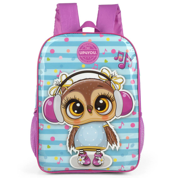 Mochila Escolar Infantil Para Meninas Em Poliéster - Petit -