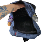 Mochila Escolar Masculina Juvenil Xrq984 Azul