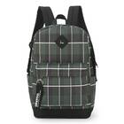 Mochila Escolar Up4you Xadrez Verde Unissex