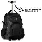 Mochila Executiva Com Rodinha Puxador Impermeável Notebook