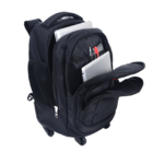 Mochila Executiva Para Notebook Com 4 Rodas - Santino - Preto
