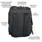 Mochila Feminina Notebook M4258 Preto