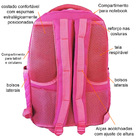 Mochila Feminina Notebook M4258 Rosa