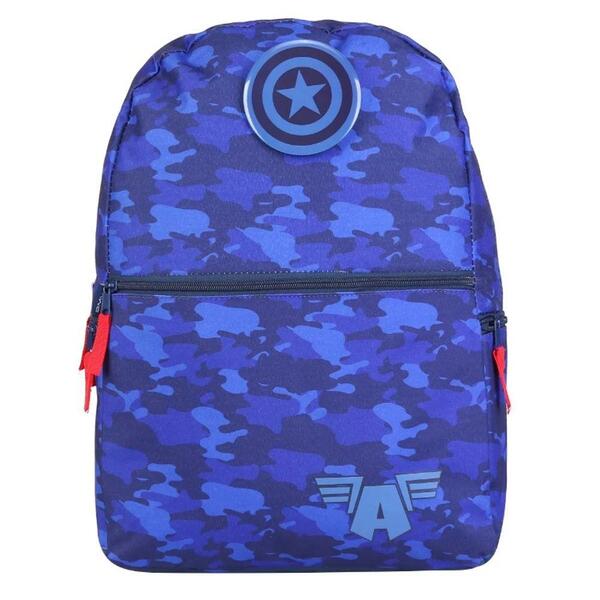 Mochila G Marvel Camuflado Capitão América 11805-dermiwil