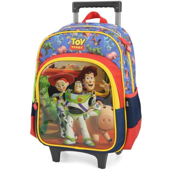 Mochila Infantil Com Rodinha Toy Story Gd Vm