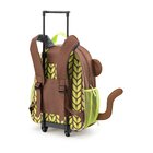 Mochila Infantil Com Rodinhas Macaco Multikids Baby Bb276