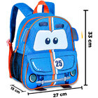 Mochila Infantil Costas Escolar Creche Carros