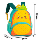 Mochila Infantil Costas Escolar Creche Frutinhas Menina