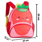 Mochila Infantil Costas Escolar Creche Frutinhas Menina