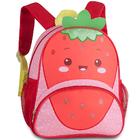Mochila Infantil Costas Escolar Creche Frutinhas Menina