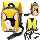 Mochila Infantil Monstrinho Ou Pet Com Alça Guia Dl0592 Achor
