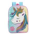 Mochila Infantil Up4you Unicórnio Verde Feminino