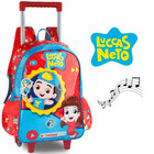 Mochila Luccas Neto Com Rodas Clio Style Ln9003k - Vermelho