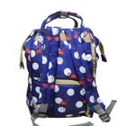 Mochila Maternidade Bolsa Bebe Azul Escuro Multifuncional Imp