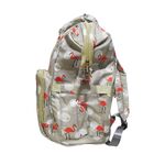 Mochila Maternidade Flamingo Bolsa Bebe Criança Multifunçao I
