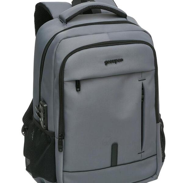 Mochila Para Notebook Executiva Viena Gosuper Cinza