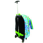 Mochila Rodinha Kit Escolar Estojo Mc01851 Rosa