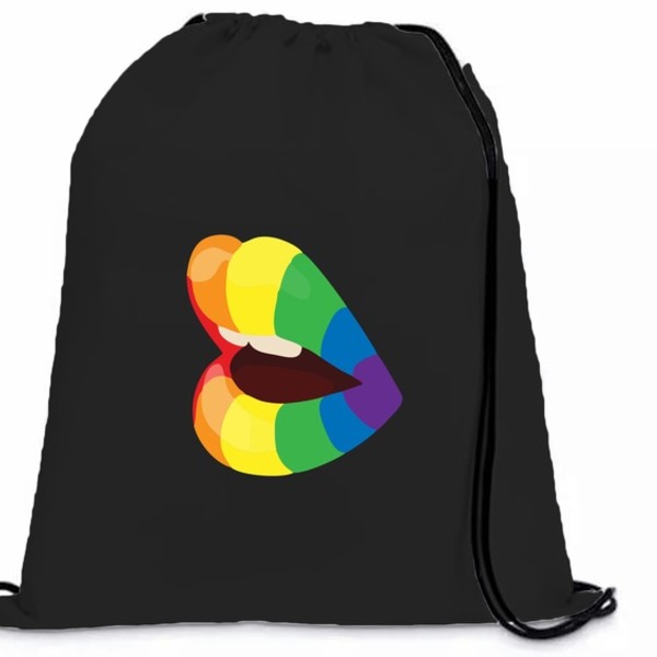 Mochila Saco Personalizada Fitness Coleção Lgbt Boca