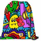 Mochila Saco Personalizada Infantil Personalizado Monstros