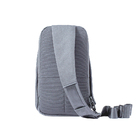 Mochila Sling Bag Cinza Claro U