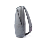Mochila Sling Bag Cinza Claro U