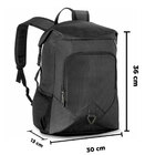 Mochilla Costas Executiva Notebook Resistente Escolar Cinza