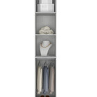 Modulado 1 Porta 100% Mdf - Rizon-branco - Móveis Novo Horizo