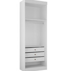 Modulado 2 Portas 3 Gavetas - Orion-branco - Leifer Móveis