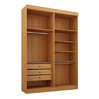 Modulado 4 Portas 3 Gavetas - Orion-cinamomo - Leifer Móveis