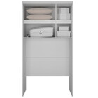 Modulado Aéreo Solteiro 3 Portas - Rizon-branco - Móveis Novo