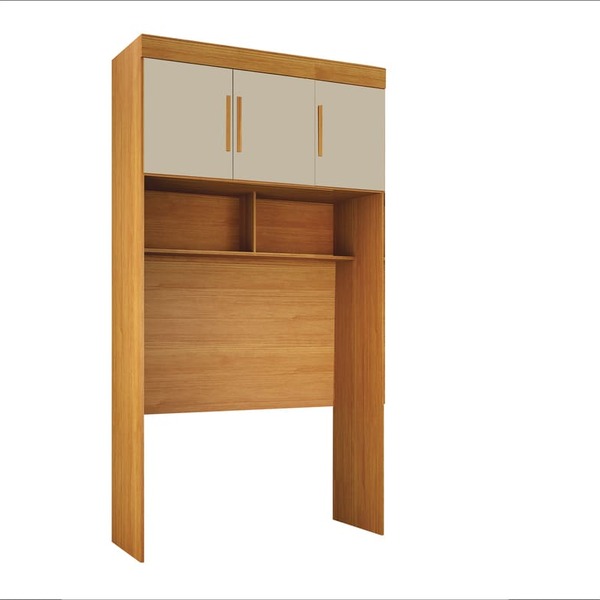 Modulado Aero Solteiro 3 Portas - Orion-cinamomo/off White -