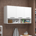 Modulado Armário De 90cm 3 Portas Branco