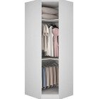 Modulado Canto Oblíquio 1 Porta - Rizon -branco - Móveis Novo