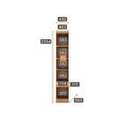 Modulado Casal Completo 6 Portas 8 Gavetas - Rizon-cumaru/fen