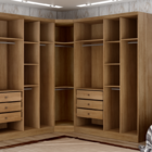 Modulado Closet Completo 9 Portas 6 Gavetas - Rizon-cumaru/fe