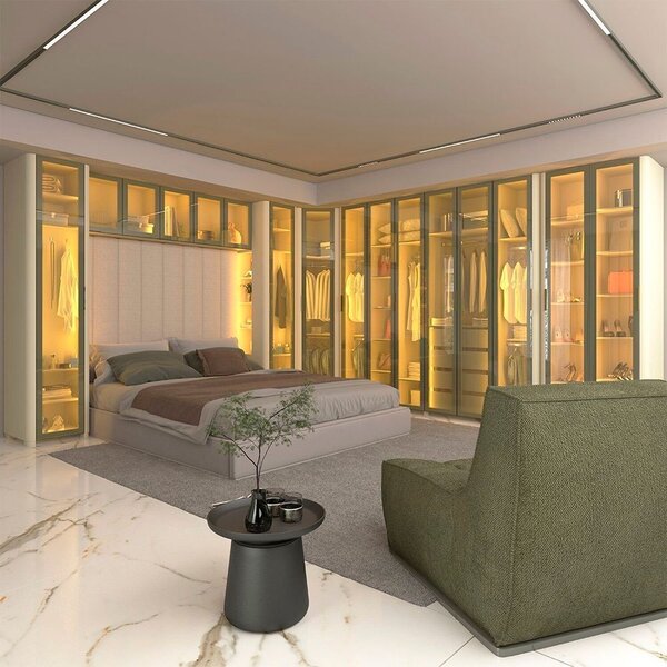 Modulado Com 16 Portas 430,6cm X 240cm 100% Mdf Mod 006 Innov