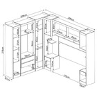 Modulado Modena Composição 2 Casal Demobile