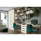 Módulo 04 Gavetas Castanha Off White