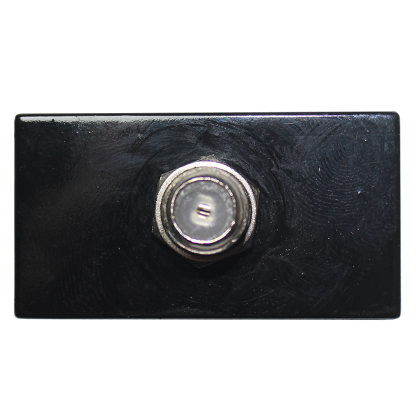 MÓDULO - 1 CONECTOR P/ANTENA (PRETO FOSCO) - LX