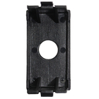 MÓDULO - 1 FURO (PRETO FOSCO) - LX