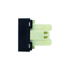 MÓDULO - 1 TOMADA UNIV.2P+T 10A (PRETO FOSCO) - LX