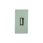 MÓDULO - 1 TOMADA USB 2A (TITANIUM) - LX