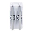 Módulo 2 Interruptores Paralelo Cromado Novara Dicompel