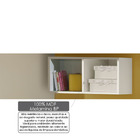 Módulo 2 Nichos Studio - 100% Mdf Melamina Bp - Branco