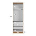 Módulo 2 Portas 3 Gavetas Cairo Novo Horizonte Cumaru