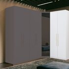 Módulo 2 Portas Com Prateleiras 100% Mdf Decor  Branco