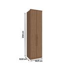 Modulo 2 Portas Setiba 629mm Com Prateleiras Rimo Freijo