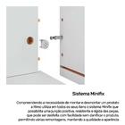 Modulo 2 Portas Setiba 841mm Com 4 Gavetas E Colmeia Rimo Bra