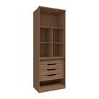 Modulo 2 Portas Setiba 841mm Com 4 Gavetas E Colmeia Rimo Fre